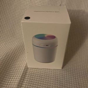 USB Colorful Humidifier: Lights Up, Brand New